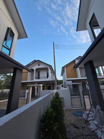 บ้านสร้างใหม่ ทำเลดี น้ำไม่ท่วม สไตล์โมเดิร์น ท่าวังตาล สารภี