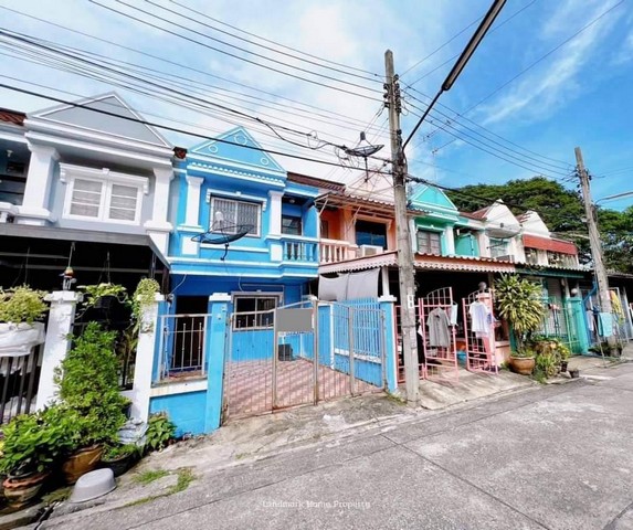 ขายบ้าน หมู่บ้านภัทรนิเวศน์ ถนนสามัคคี ต. ท่าทราย อ. เมือง จ. นนทบุรี พื้นที่ 17 ตารางวา