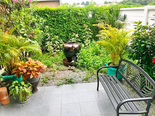 เพียวเพลส ราชพฤกษ์ 1.2กม.บ้านเดี่ยว 2 ชั้น หลังมุม 4นอน MRT บางรักใหญ่ 2.8 กม. มีเฟอร์ อุปกรณ์ไฟฟ้า ให้เช่า 37ตร.วา.150 ตร.ม.