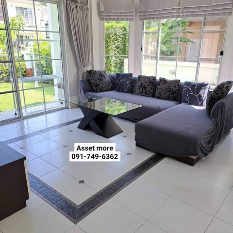 บ้านเดี่ยวให้เช่า พร้อมอยู๋ ม.มัณฑนา อ่อนนุช - วงแหวน ถ.สุขาภิบาล 2  เขตประเวศ