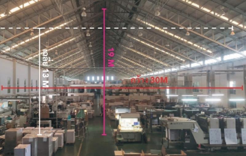 ขายที่ดินพร้อมโรงงาน  สมุทรสาคร ขนาด 14 ไร่ 96.4 ตารางวาอาคารโรงงาน : ตัวโรงงาน โกดังเก็บสินค้า โรงอาหารสำหรับพนักงาน ที่จอดรถสำนักงาน : ห้องผู้บริหาร ห้องทำงาน ห้องประชุม ห้องสัมมนา ห้องรับประทานอาหารและห้องครัวภายในอาคาร : 10,059 ตารางเมตรภายนอกอาคาร : 21,923 ตารางเมตรพื้นรองรับน้ำหนักชั้น 1 : 2,000 กก./ตรม.ชั้น 2 : 1,000 กก./ตรม.ไฟฟ้าโรงงาน 3 เฟสขาย 250,000,000 บาทค่าใข้จ่ายวันโอน 50:50สนใจต