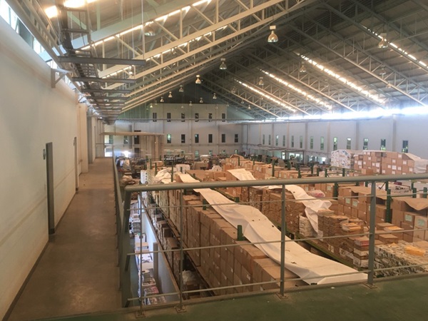 ขายอาคารโรงงาน/โกดัง เนื้อที่ 14 ร่ พื้นที่ใช้สอยในอาคาร 10,059 ตร.ม ถนน ระราม 2 ในนิคมอุตสาหกรรมการสินสาคร  ราคาขาย 250 ล้านบาท