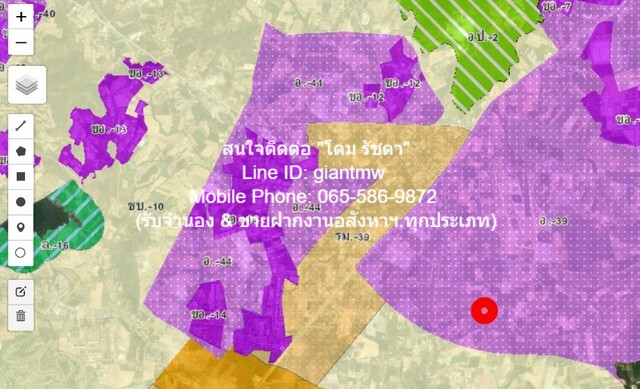 ที่ดิน ขายที่ดินเปล่า ต.บ่อวิน อ.ศรีราชา จ.ชลบุรี ผังสีม่วงลาย: 9-1-21.8 ไร่ ห่างทางหลวงหมายเลข 331 เพียง 3.5 กม., ราคา 26,052,600 บาท  9 RAI 1 Ngan 22 ตาราง.วา 26052600 -   ทำเลสวย ชลบุรี