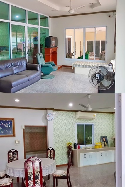 หนองคาย 590ม.โฮมโปร เมกาโฮม ค้าขายกับฝั่งลาว ใจกลางเมือง โลตัส ให้เช่าบ้าน คฤหาสน์ 2 ชั้น 5-7นอน 4A/C 4น้ำ  110ตรว. ถ.คนเดิน ท่าเสด็จ