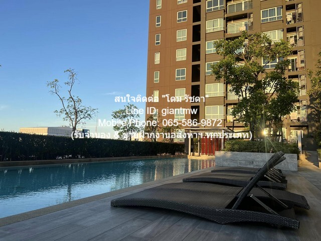 LV52913 ให้เช่า ทาวน์เฮาส์ 2 ชั้น พลีโน่ พระราม 9-กรุงเทพกรีฑา แต่งครบพร้อมอยู่หน้าบ้านติดส่วนกลาง ไม่ชนบ้านอื่น