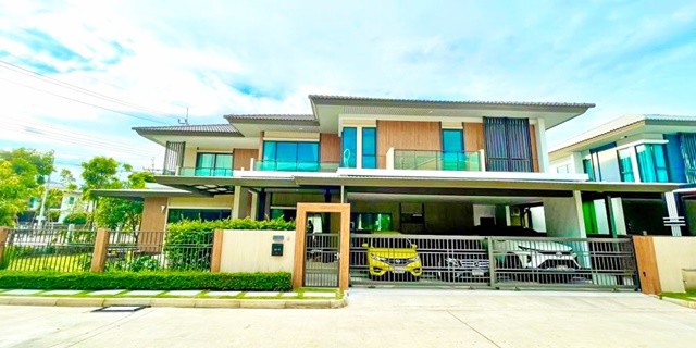 รพ.ปากเกร็ด 2 ถนน345 300ม.คฤหาสน์หรู 6นอน  หลังมุม โรบินสัน ไลฟ์สไตล์ ราชพฤกษ์ 1.4 กม. บ้านกว้าง สูงโปร่ง ฮวงจุ้ยดี บ้านเดี่ยว 2 ชั้น 105ตร.ว. 350ตร.ม.   124,999 b-m 6น้ำ จัดเต็มเฟอร์ สภาพสวย ให้เช่า 124,999 b-m ทำเลสวนสาธารณะ เงียบสงบ เพื่อนบ้านดี ตลาด พวงสว่าง 345 3.2 กม.ใกล้แหล่งความเจริญ  รถไม่ติด เดินทางสะดวก MRT ปากเกร็ด 7.3 กม.  Luxurious mansion corner Pakkret Hospital2 300m. Robinson Lifestyle Ratchapruek 1.4 km. spacious high and airy good feng shui 2-storey 105 sq.w.350 sq.m. 6bed 6bath Santhithi Suksa School 3.3km. ful