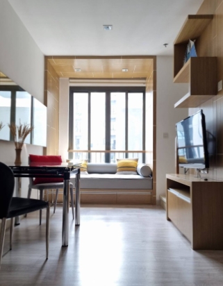 ให้เช่า คอนโดIdeo rama9 ขนาด43.28ตร.ม. แบบDuplex ใกล้ MRT