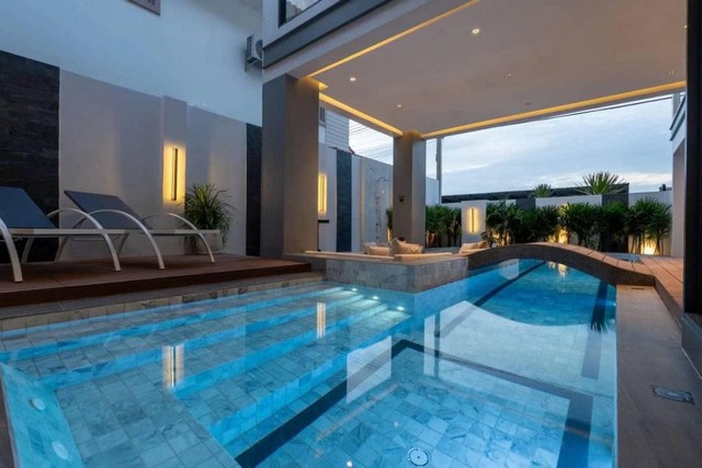 บ้าน  Pool Villa เพิ่งสร้างเสร็จ อยู่เทพประสิทธิ์ใกล้จอมเทียนพัทยา