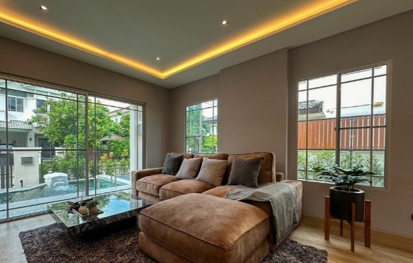 ขายบ้านเดี่ยว นันทวัน ศรีนครินทร์   60 ตรว. รีโนเวทใหม่