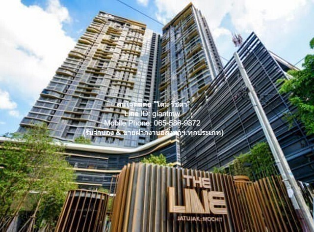 CONDO. เดอะ ไลน์ จตุจักร - หมอชิต THE LINE Jatujak - Mochit 27ตาราง.เมตร 1 ห้องนอน ใกล้ MRT จตุจักร, BTS หมอชิต หั่นราคา เป็นคอนโดพร้อมอยู่ที่มีการตกแต่งภายในเพิ่มเติมได้แบบเรียบหรู และมีทำเลสวยสามารถมองเห็นวิวสวยงาม พร้อมพื้นที่ส่วนกลาง และสิ่งอำนวย