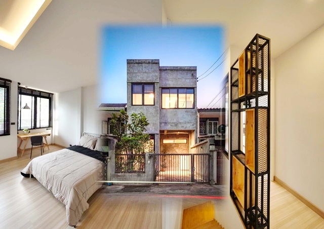 บิวท์อิน RCA 1.1 กม.2นอน  BTSอโศก BTSทองหล่อ 2.4 กม.ให้เช่า 22ตร.ว.จัดเต็มเฟอร์ 3น้ำ ทาวน์เฮาส์ 2ชั้น  144 ตร.ม. พระราม9 20-28