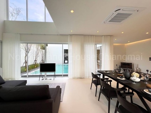 พูลวิลล่าสร้างใหม่ หลังกาดฝรั่ง วิวดอย หางดง