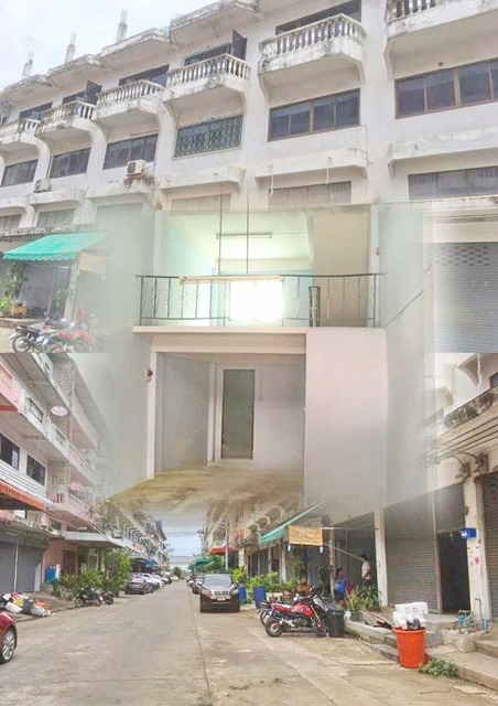 ติดตลาดอินดี้ ทาสี ใหม่ เซ็นทรัล พระราม2 2.8กม.  ให้เช่า อาคารพาณิชย์ 3.5ชั้น สะแกงาม พระราม 2  3นอน โลตัสพระราม2 1.4กม. หลังบ้านอีก 8 ม.