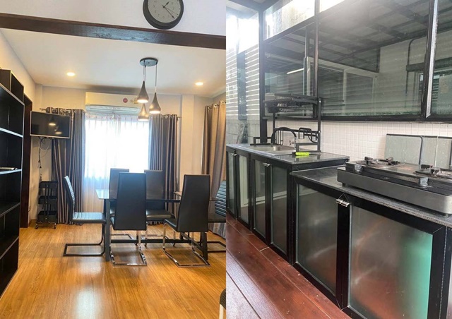 กันตนา 2.2 กม.  ตลาดพระเงิน 2.1 กม. ให้เช่า บ้านเดี่ยว 2 ชั้น 3 นอน 4 น้ำ 52ตร.วา.210ตร.ม.ม.มหิดล ศาลายา 7.6 กม.  5 แอร์ แหล่งช้อปปิ้ง