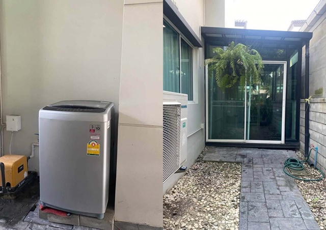 ตลาม.มหิดล ศาลายา 7.6 กม.5 แอร์ ตลาดพระเงิน 2.1 กม. ให้เช่า บ้านเดี่ยว 2 ชั้น 3 นอน 4 น้ำ 50 ตร.วา.200 ตร.ม.5 แอร์ แหล่งช้อปปิ้ง