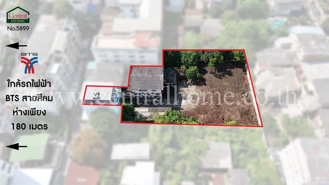 ที่ดินเปล่า 385 ตารางวา ซ.กรุงธนบุรี 1 ใกล้สถานีรถไฟฟ้า BTS สถานีกรุงธนบุรี 