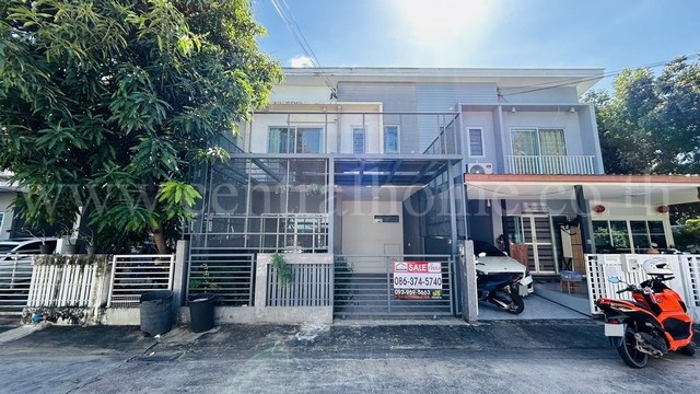 ทาวน์เฮาส์ เดอะ คอนเนค สุวรรณภูมิ ซอยกิ่งแก้ว 37 ใกล้สนามบินสุวรรณภูมิ