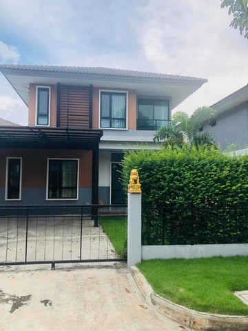 Me75ให้เช่าบ้านเดี่ยว 2 ชั้น หมู่บ้านคณาสิริ วงแหวน – ลำลูกกา ย่านคลอง5 ลำลูกกา ใกล้ทางด่วนกาญจนาภิเษก 