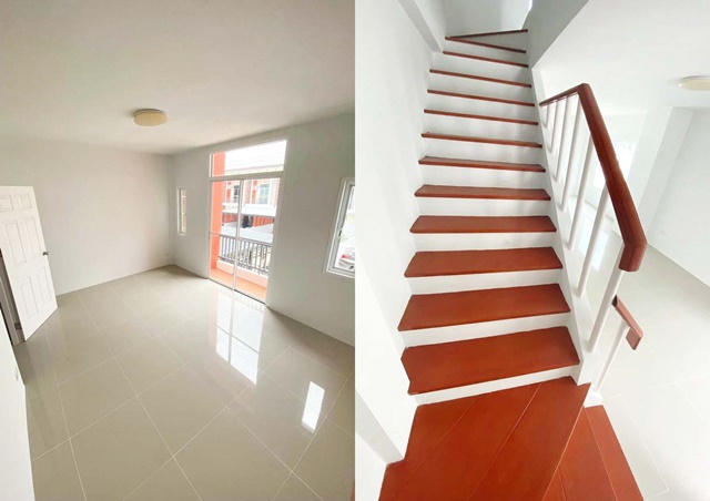 ซีเจ ตลาดกุลศรี 3กม.ทาวน์เฮาส์ 2 ชั้น ให้เช่า บูรพา คลับ 500ม. 2นอน 2น้ำ  28ตร.วา. 220 ตร.ม. หนองกลางดง ถ.ชลบุรี พัทยา วิวสวน สระว่ายน้ำ