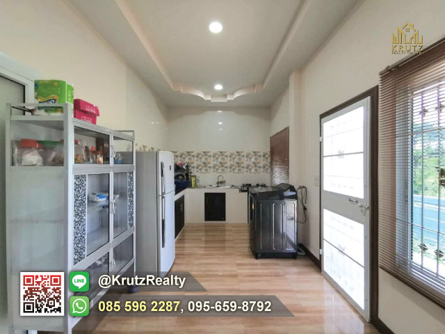 ขายด่วนบ้านพร้อมที่ดิน 5 ไร่ 99 ตร.ว. โฉนดลอยครุฑแดง พื้นที่สีชมพู (เขตชุมชน) ต.โคกกรวด อ.เมืองนครราชสีมา จ.นครราชสีมา