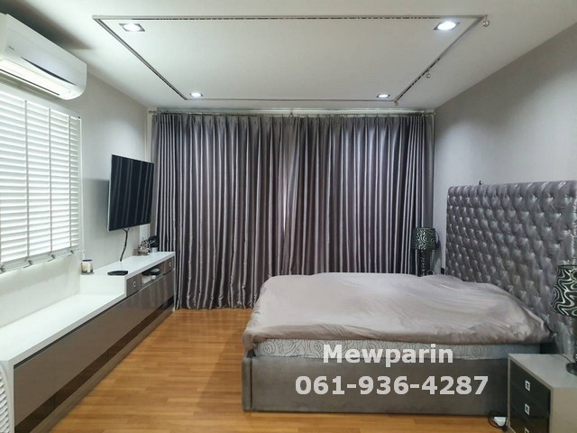 428926 ขายบ้านวรารมย์พรีเมี่ยม จตุโชติ ขนาด 89.4 ตร.วา พื้นที่ใช้สอย 210 ต.ร.ม หลังริมสุด สะอาด สว่าง สงบ