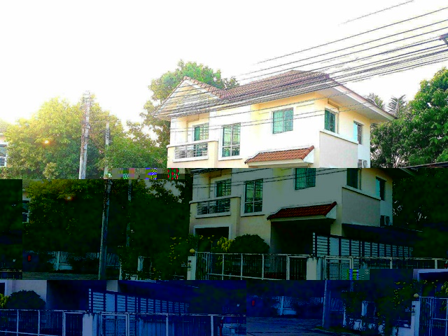 หน้าสโมสร245 ตร.ม บิ๊กซี เคหะร่มเกล้า 800m. MRT มีนพัฒนา 3.1 กม.บ้านเดี่ยว 2ชั้น 3นอน 52ตรว.สระว่ายน้ำ ให้เช่า หลังมุม หน้าบ้านกว้าง 