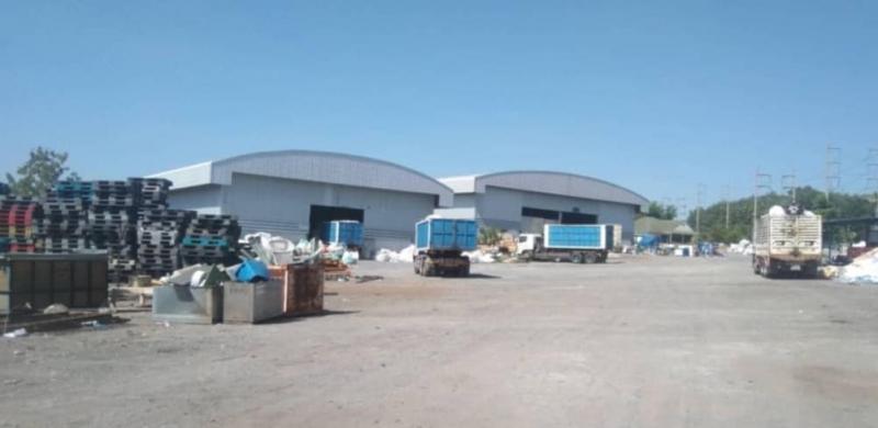 ขายโรงงานศรีราชาชลบุรี​ ขายที่ดินและสิ่งปลูกสร้าง ที่ดินขนาด13 ไร่  ผังม่วงลาย