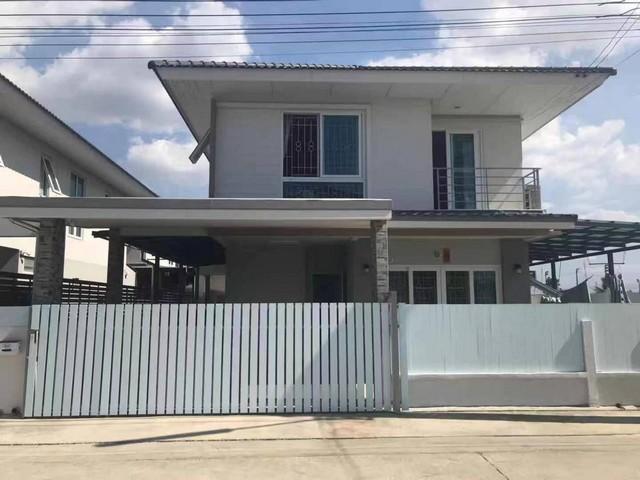 ให้เช่าบ้านเดี่ยว 2 ชั้น หมู่บ้านประภาทรัพย์ รามอินทรา-หทัยราษฎร์ หลังมุม ใกล้ซาฟารีเวิลด์