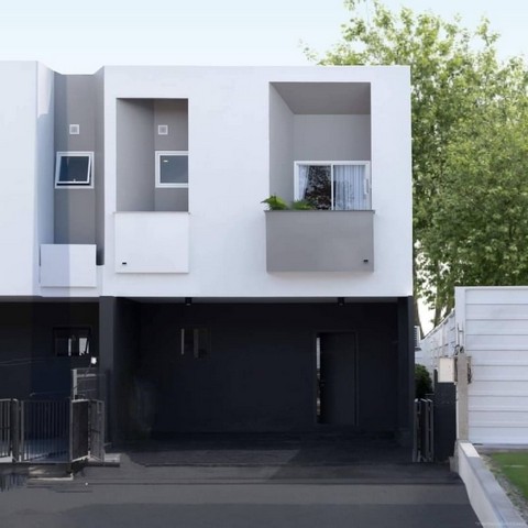 ทาวน์โฮม 2 ชั้น บ้านเปล่า สันพระเนตร สันทราย           