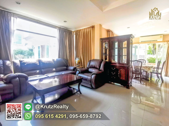 ขายบ้านเดี่ยว 2 ชั้น ลัดดารมย์ ชัยพฤกษ์-แจ้งวัฒนะ หมู่บ้านหรู 4 นอน 4 น้ำ บ้านสวย ฟังก์ชั่นครบ ร่มรื่น ต.คลองพระอุดม อ.ปากเกร็ด จ.นนทบุรี