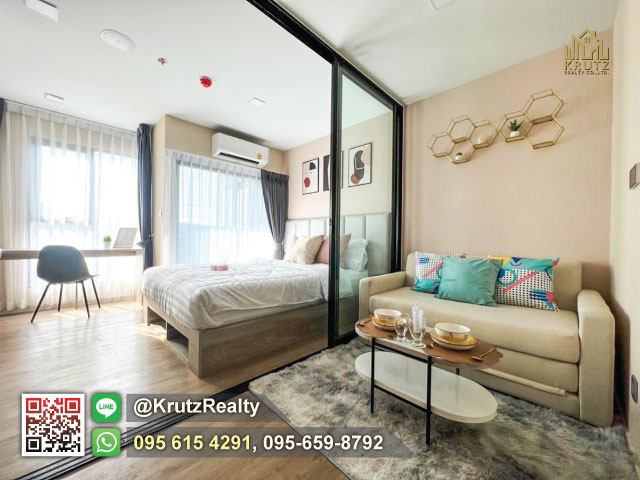 ขายคอนโด Kave TU เคฟ ทียู ตรงข้าม ม.ธรรมศาสตร์รังสิต เฟอร์นิเจอร์และเครื่องใช้ไฟฟ้าครบ อาคาร D ชั้น 7 แขวงคลองหนึ่ง เขตคลองหลวง จ.ปทุมธานี