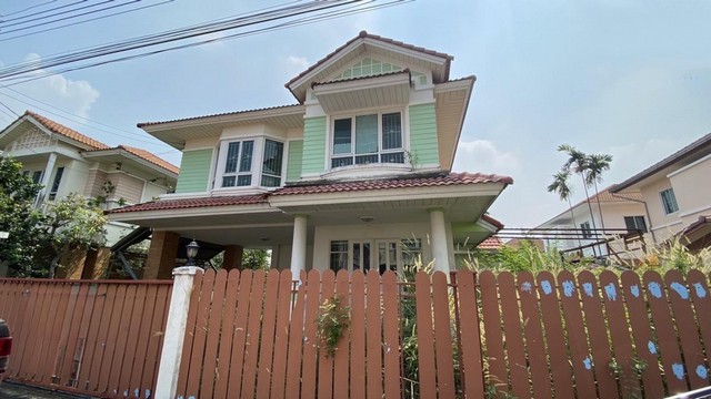 ขายบ้าน มณีรินทร์ พาร์ค รังสิต 60 วา 3 นอน 2 น้ำ เมืองปทุมธานี