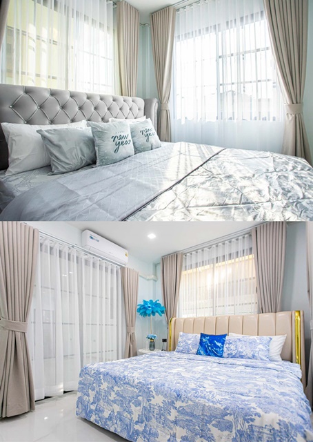 รัชดา พูลวิลล่าส่วนตัวสุดหรู 3 น้ำ คฤหาสน์ หลังใหญ่ 5นอน สไตล์โมเดิร์น ย่านห้วยขวาง สไตล์โมเดิร์นใหม่ จัดเต็มเฟอร์ ครัวบิวท์อิน .60 ตร.ว