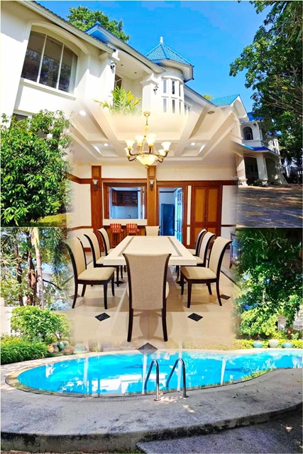 พลูวิลล่า ในรั้วเดียวกัน 792 ตร.วา. เมกะ บางนา 900ม.คฤหาสน์หรู 4 หลัง 2,122 ตร.ม.จัดเต็มเฟอร์ พร้อมสระว่ายน้ำ  16 นอน 20 น้ำ อีเกียบางนา 