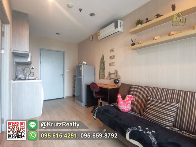 ขาย/เช่าคอนโด IDEO Wutthakat ไอดีโอวุฒากาศ 30.60 ตรม. ชั้น 10, 1 ห้องนอน 1 ห้องน้ำ ราคาดี แขวงบางค้อ เขตจอมทอง กรุงเทพฯ