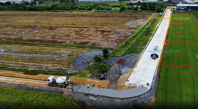 ขายที่ดินฉะเชิงเทรา10ไร่-30ไร่เขตEECผังสีม่วงจุดสีขาวถนนกว้าง8-10 เมตรรถใหญ่เข้าสะดวกแปลงสวยหน้ากว้างติดถนนสาธารณะราคาขาย 3,200,000 บาท / ไร่ ( 32,000,000 บาท / 10 ไร่)ที่ตั้ง ถนนตลาดปองพล ตำบลคลองหลวงแพ่ง อำเภอเมืองฉะเชิงเทรา ฉะเชิงเทรา 24000ติดต่อ : คุณภัสพงณ์ 063-409-8164Line : deedaa23เนื้อที่ 10 ไร่ (แบ่งจากแปลง 5-ไร่ - 30 ไร่ สามารถซื้อทั้งหมดได้) หน้ากว้าง 230 เมตร ความลึกประมาณ65 เมตรเหมาะสร้างโรงงา�