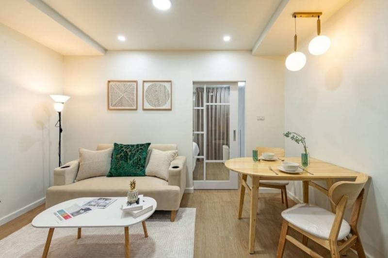 สวยตรงปก ขายเพียง 1.89 ล้าน 32 ตรม. KN Town condominium ห้องตกแต่งสวย สามารถทำ Airbnb ได้ ซื้ออยู่เองหรือลงทุนปล่อยเช่าคุ้ม