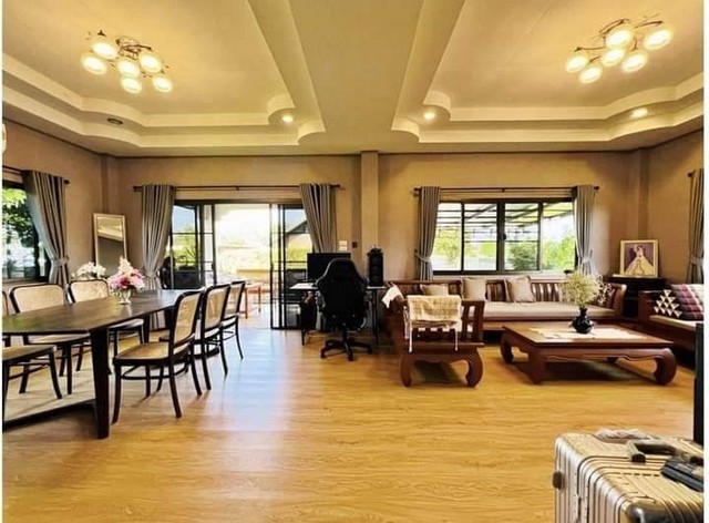 บ้านเดี่ยวชั้นเดียว บ้านสวย เนื้อที่เยอะ สันผักหวาน