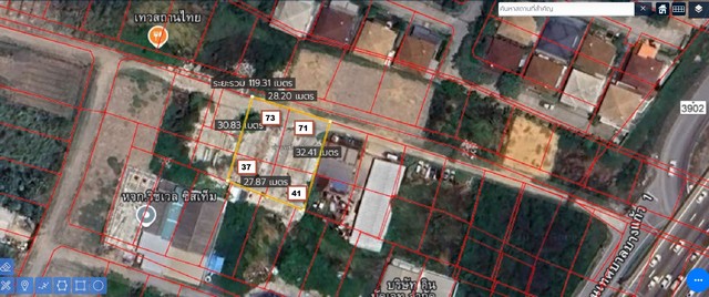 ขายด่วนที่ดินบางแก้ว  บางพลี   222 ตร.วา  ใกล้ Mega Bangna ติดทางด่วนกาญจนาภิเษก บางพลี-สุขสวัสดิ์    ZTK150