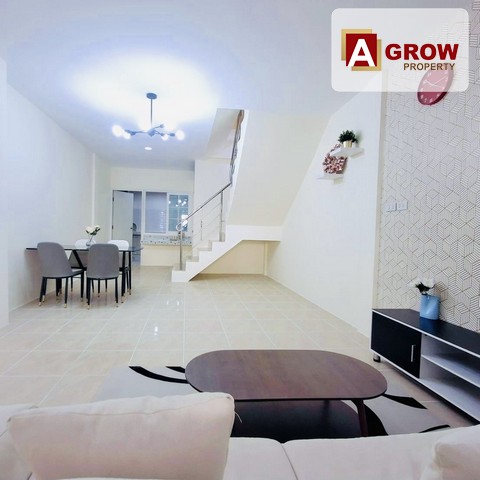 หมู่บ้านเฟื่องฟ้า 17 เฟส 2 ซอยมังกร-นาคดี รีโนเวทใหม่พร้อมเข้าอยู่