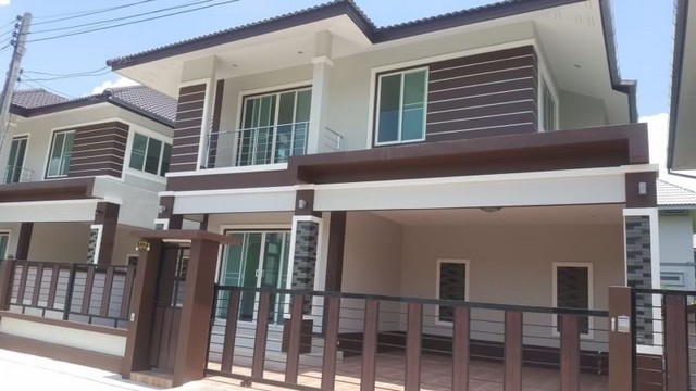 บ้านเดี่ยว 2 ชั้น เฟอร์ครบ ต่อเติมครบ โซนป่าแดด    