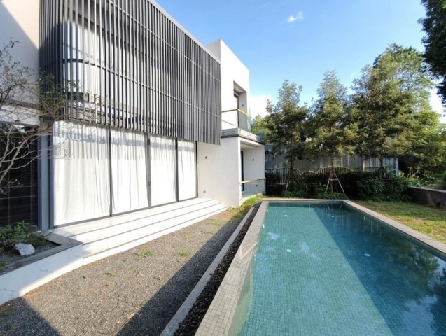 พูลวิลล่าสร้างใหม่ ตกแต่งสวย สไตล์โมเดิร์น ดอยสะเก็ด 