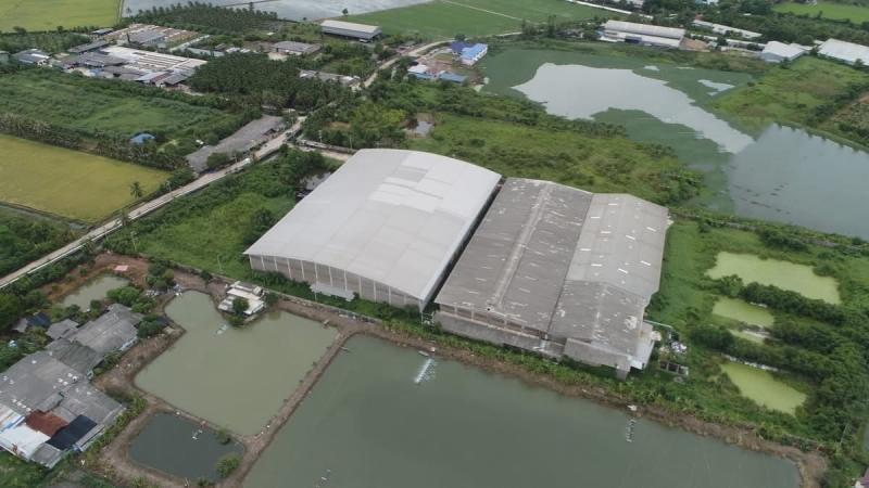 ขายและให้เช่าโรงงานสมุทรสาคร​ บนเนื้อที่ดิน​ 20​ ไร่ มีใบอนุญาต รง. 4