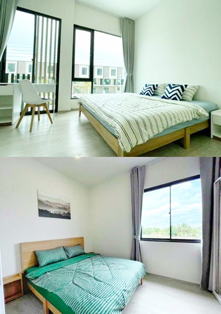 ทาวน์เฮาส์พรีเมี่ยม 2 ชั้น เมกะ อีเกียบางนา 2.6 กม.ย่านบางนา 2 นอน 2 น้ำ 18ตร.วา.148 ตร.ม. อัลติจูด  จัดเต็มเฟอร์ฯ คอนคอร์เดียน 1.8 กม.