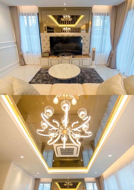 หรูหรา ลดครั้งที่4 คฤหาสน์สุดหรู รร.สารสาสน์วิเทศบางบอน3 1.5 กม. กาญจนาภิเษก 4นอน  ตระการตา 2ชั้น