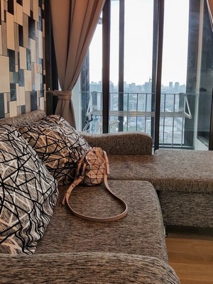 ห้อง Duplex ชั้นสูงที่สุดของคอนโด! ขาย ไอดีโอ โมบิ พระราม 9  ติด MRT พระราม 9 แค่ 80 เมตร* ราคามีแต่ขึ้น! ห้องชั้นสูงวิวสวย