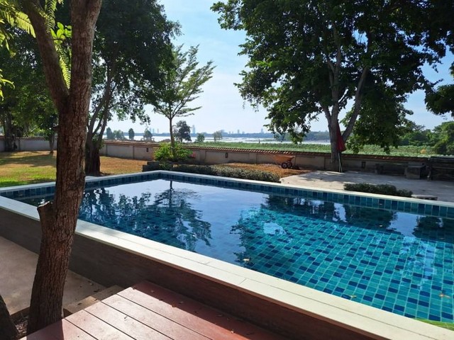 ขายที่ดินสวย พร้อมบ้านมีสระว่ายน้ำ ขอบอ่างเก็บน้ำชากนอก พัทยา TP-H0815