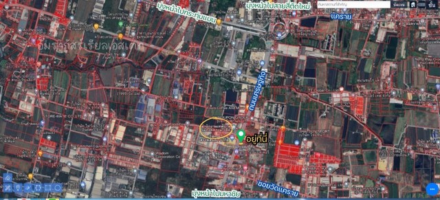 ขายที่ดินติดถนนเศรษฐกิจ1 ตรงข้ามศรีงามกระทุ่มแบน ทำเลมีอนาคต