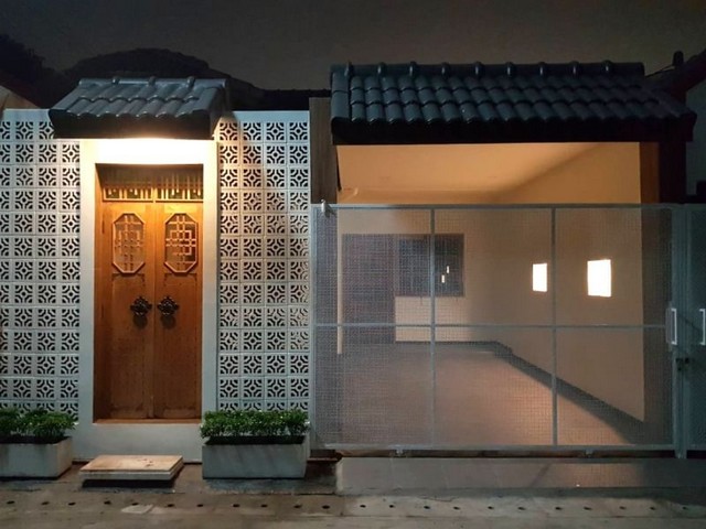 บ้านชั้นเดียว สไตล์ญี่ปุ่น หลังตลาดสดแม่เหียะ          