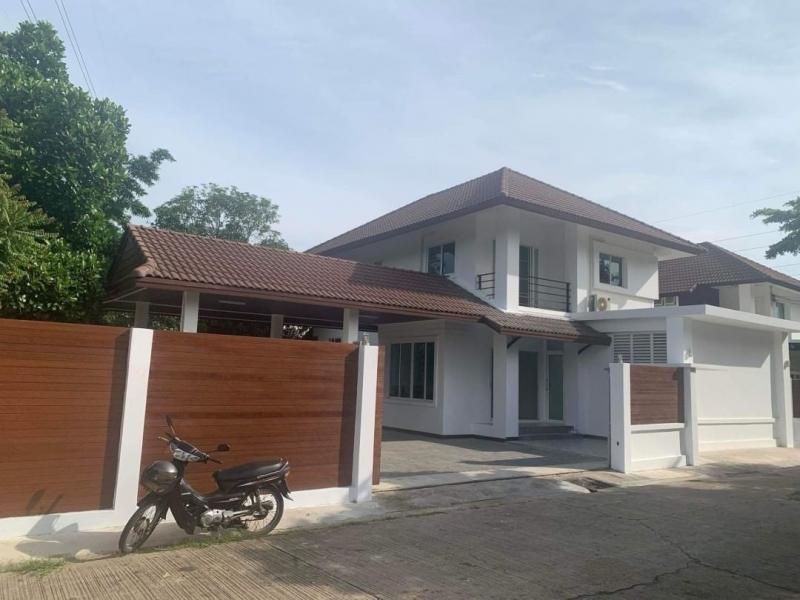 ให้เช่า/ขาย บ้านเดี่ยว 2 ชั้น เช่า 36,000/เดือน ขายเพียง 5.9 ล้านบาท #สันทราย บิวอิ้นทั้งหลัง #เฟอร์นิเจอร์ครบ